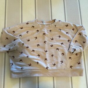 Rylee + Cru Crab Sweatshirt 2-3 year
